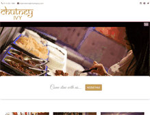 Tablet Screenshot of chutneyivy.com